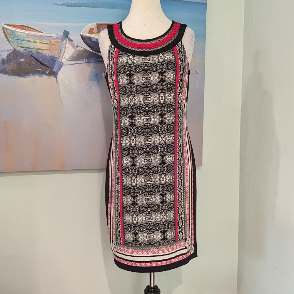 Sandra Darren Print Dress